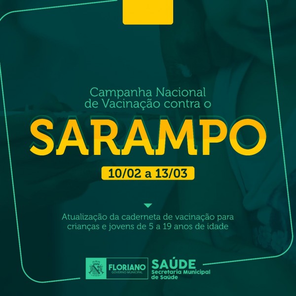 Saúde disponibiliza 17 salas de vacinação contra o Sarampo