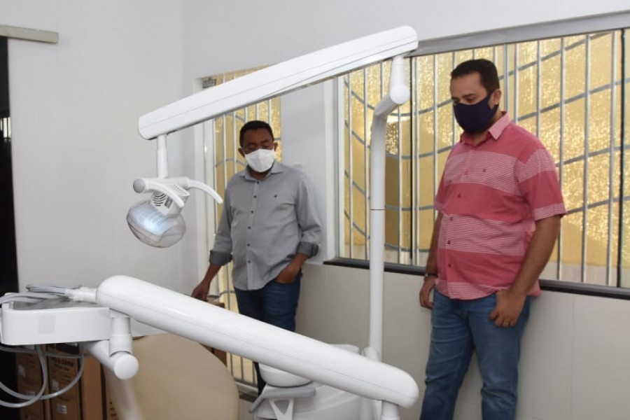 Joel visita novas instalações do novo Centro de Especialidades Odontológicas de Floriano