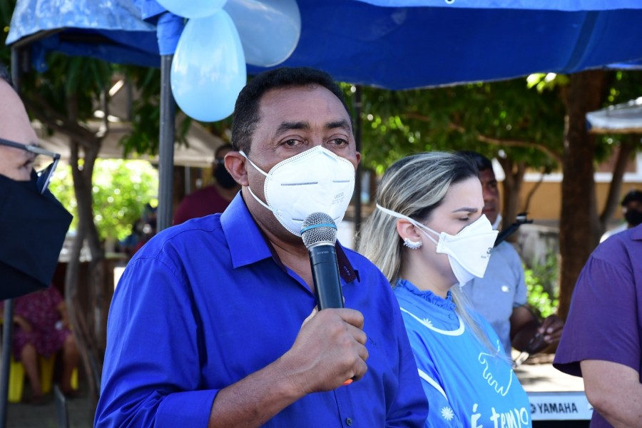 Prefeito Joel Rodrigues acompanha dia D da campanha É Tempo de Cuidar