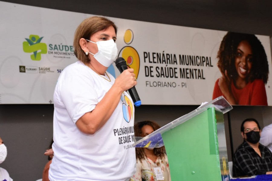 Floriano realiza Plenária de Saúde Mental e elege delegados para etapa estadual
