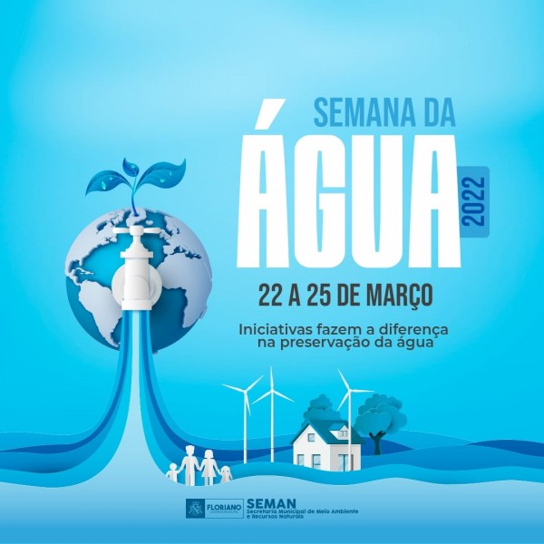 SEMAN promoverá atividades em alusão a Semana da Água em Floriano   