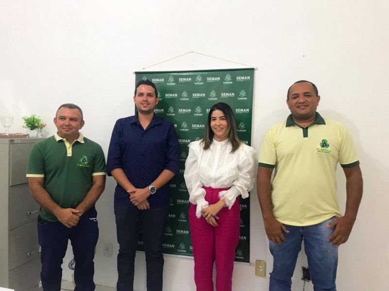 SEMAN recebe visita do secretário de Meio Ambiente de São Raimundo Nonato