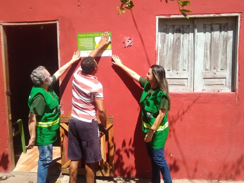 Seman e Brigada PREVFOGO realizam ação educativa no assentamento Santo Antônio