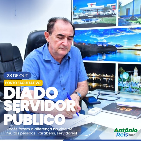 Prefeitura de Floriano decreta ponto facultativo nesta sexta-feira