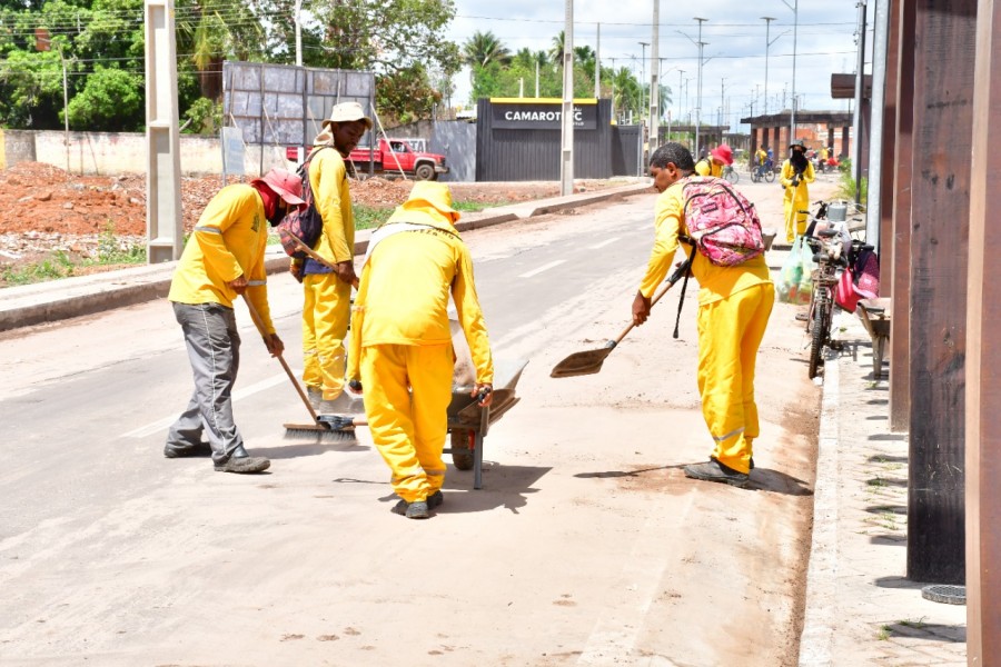 Floriano: Prefeitura intensifica limpeza urbana e ações com início das chuvas