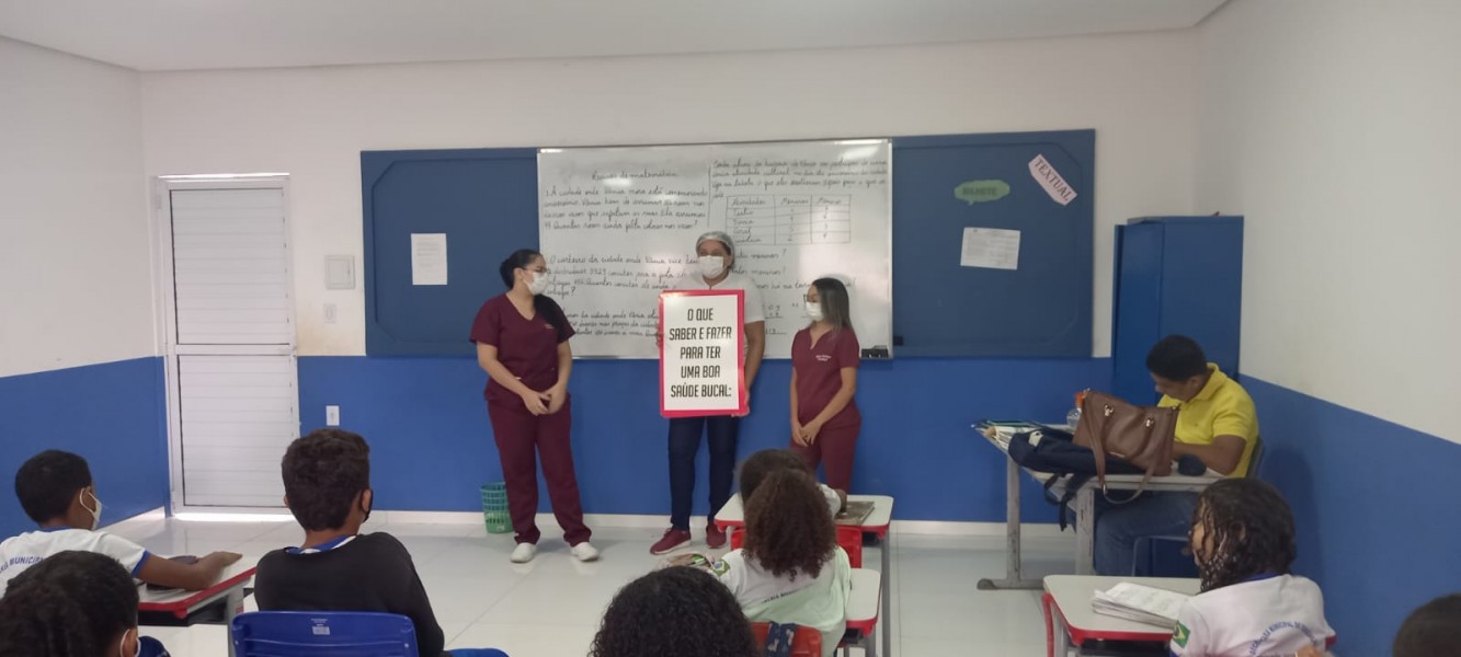 Saúde Bucal de Floriano continua atuação no Programa Saúde nas Escolas