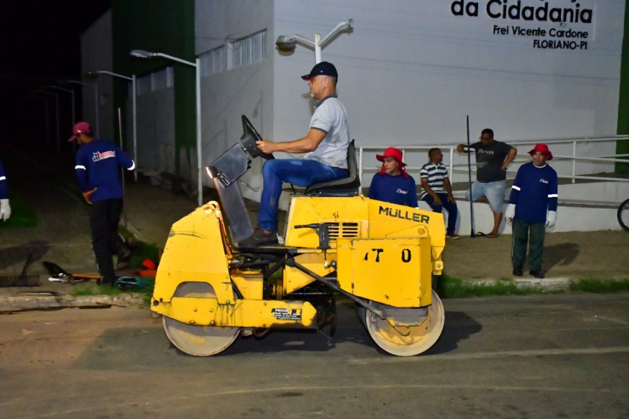 Mobilidade Urbana: Operação tapa-buracos tem início em Floriano